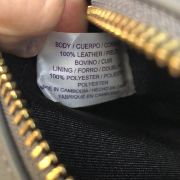 ETIENNE AIGNER Stella mini camera crossbody GRAY genuine leather - Picture 13 of 16